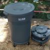 Thùng rác tròn nhà bếp có bánh xe AF07501
